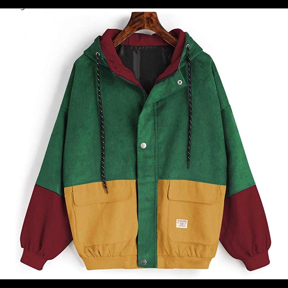 Colorblock jacket
